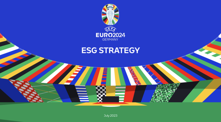 UEFAはユーロ2024のESG戦略の開始で水準の引き上げを目指す